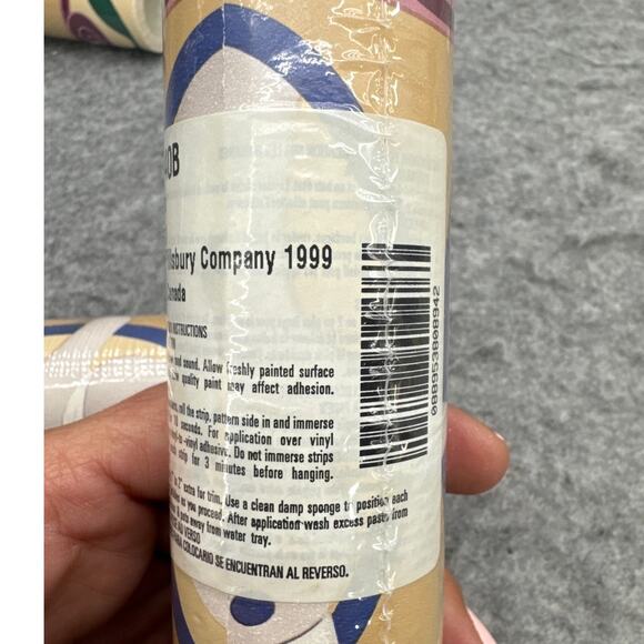 The Pillsbury Company Vintage 1999 Doughboy Wallpaper Border 6 plus Rolls - Picture 5 of 6